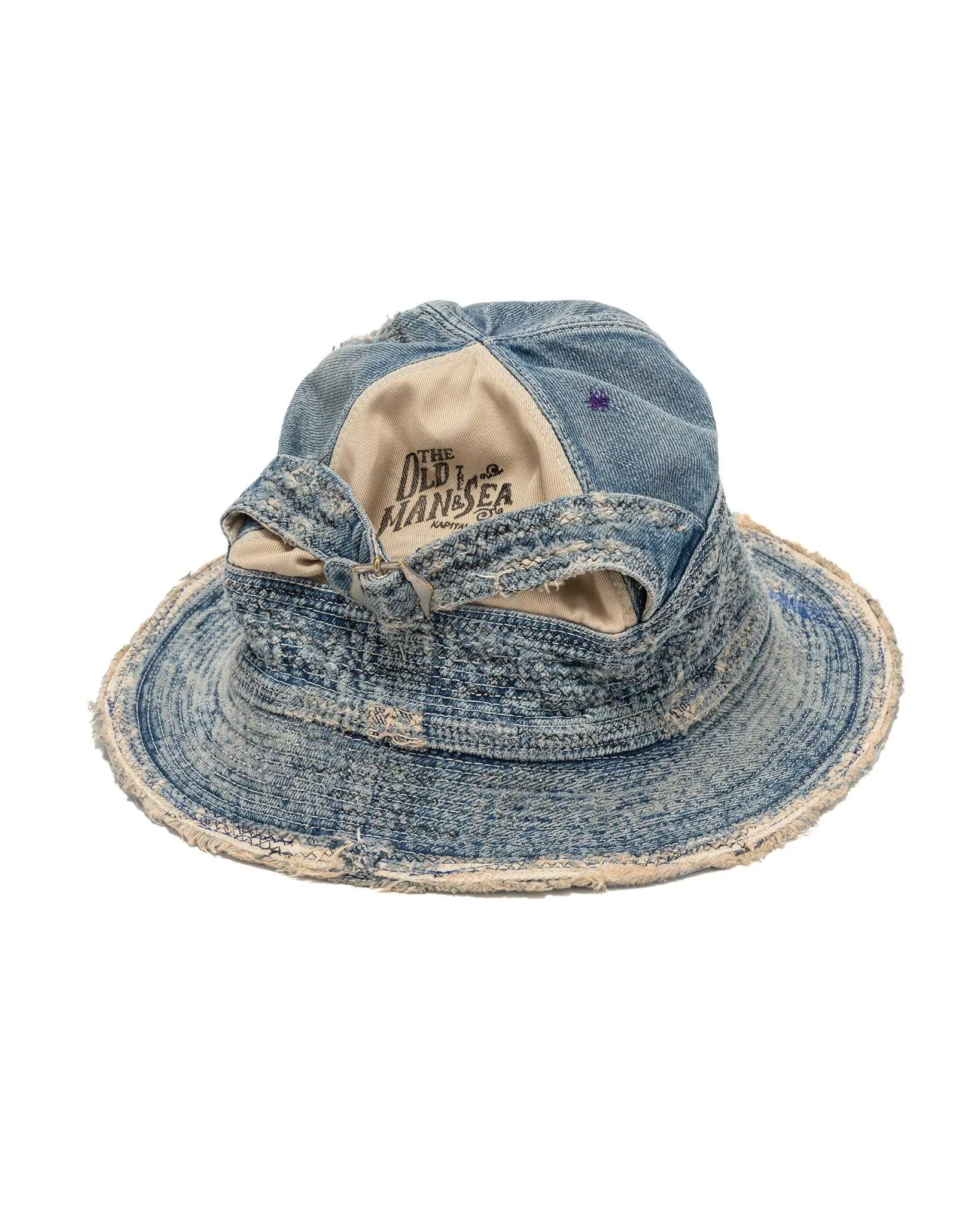 11.5oz Denim THE OLD MAN AND THE SEA Hat (CRASH Remake) Indigo