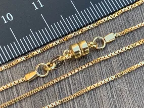 14kt Gold Filled Necklace with Magnetic Clasp