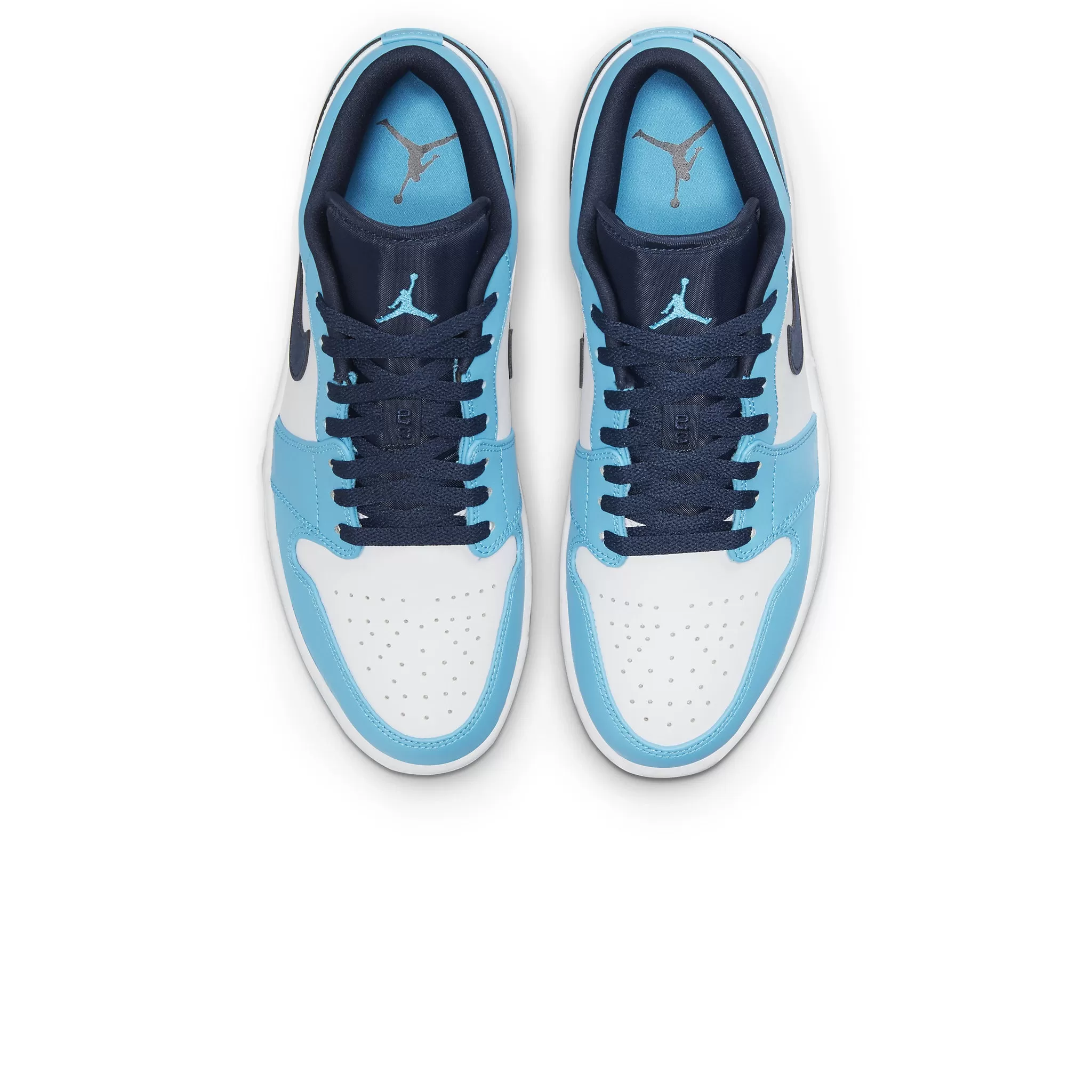 Air Jordan 1 Low UNC University Blue Black