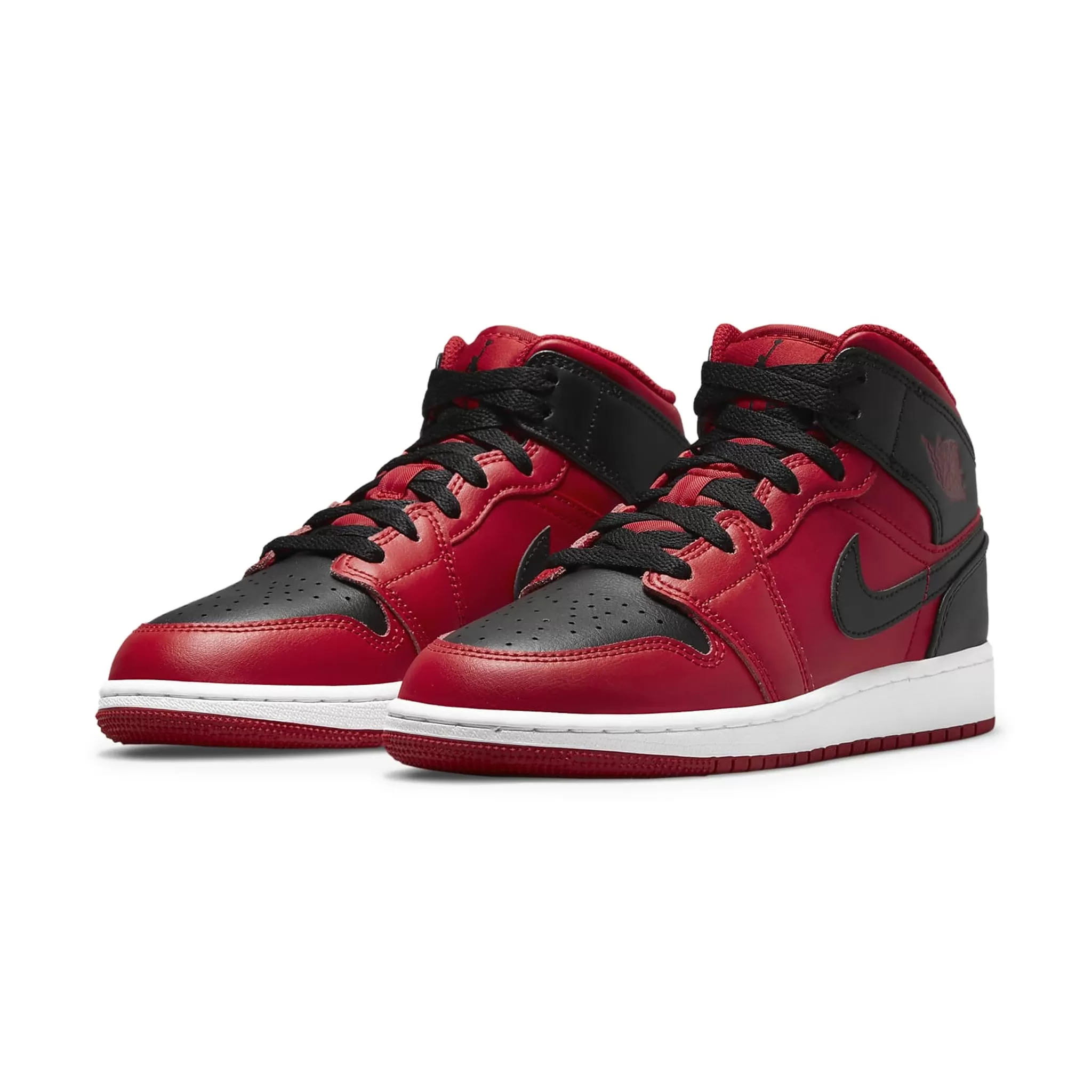 Air Jordan 1 Mid Reverse Bred (GS)