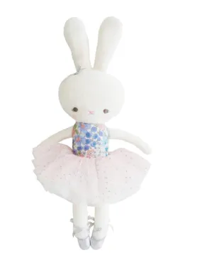 Alimrose Small Hannah Ballerina Liberty Blue Children's Bunny Doll