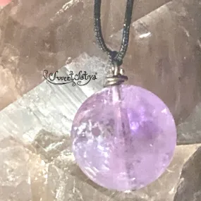 Amethyst Sphere Necklace