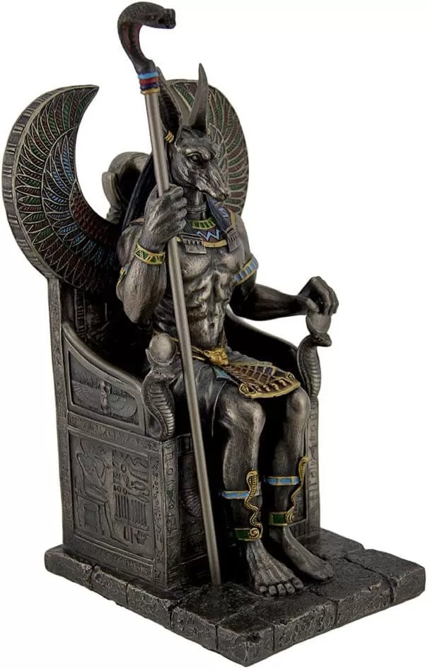 Anubis on Throne