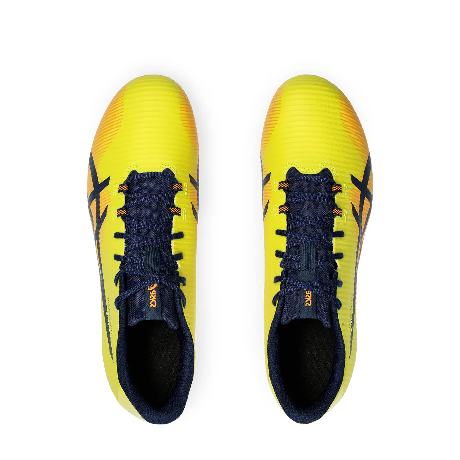 Asics Hypersprint 8  Bright Yellow/Blue Expanse