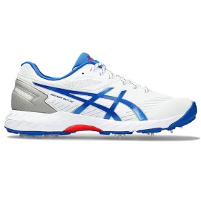 ASICS Men's 350 Not Out FF Cricket Shoe (White/Tuna Blue)