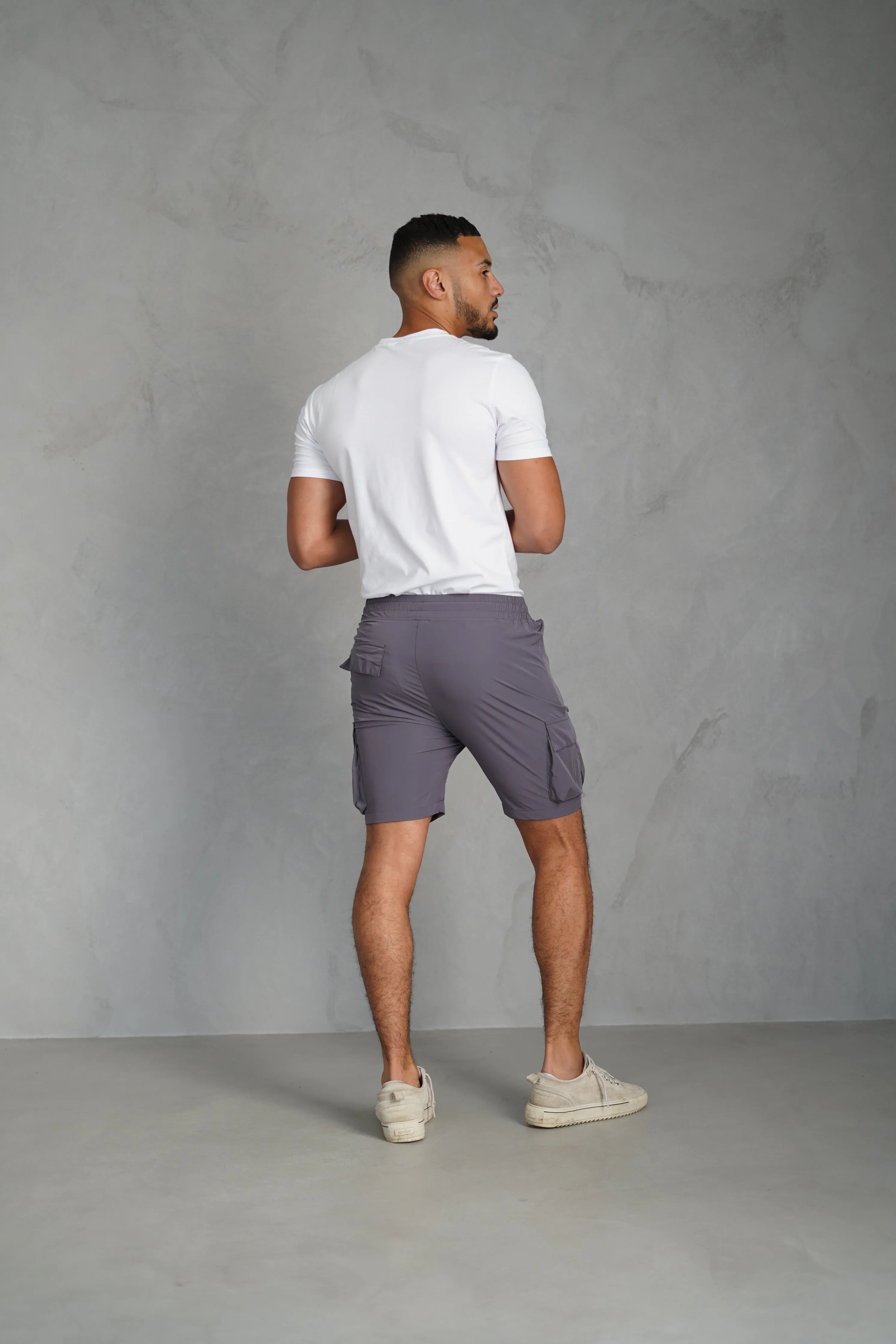 Capo LIGHTWEIGHT Cargo Short - Dark Grey