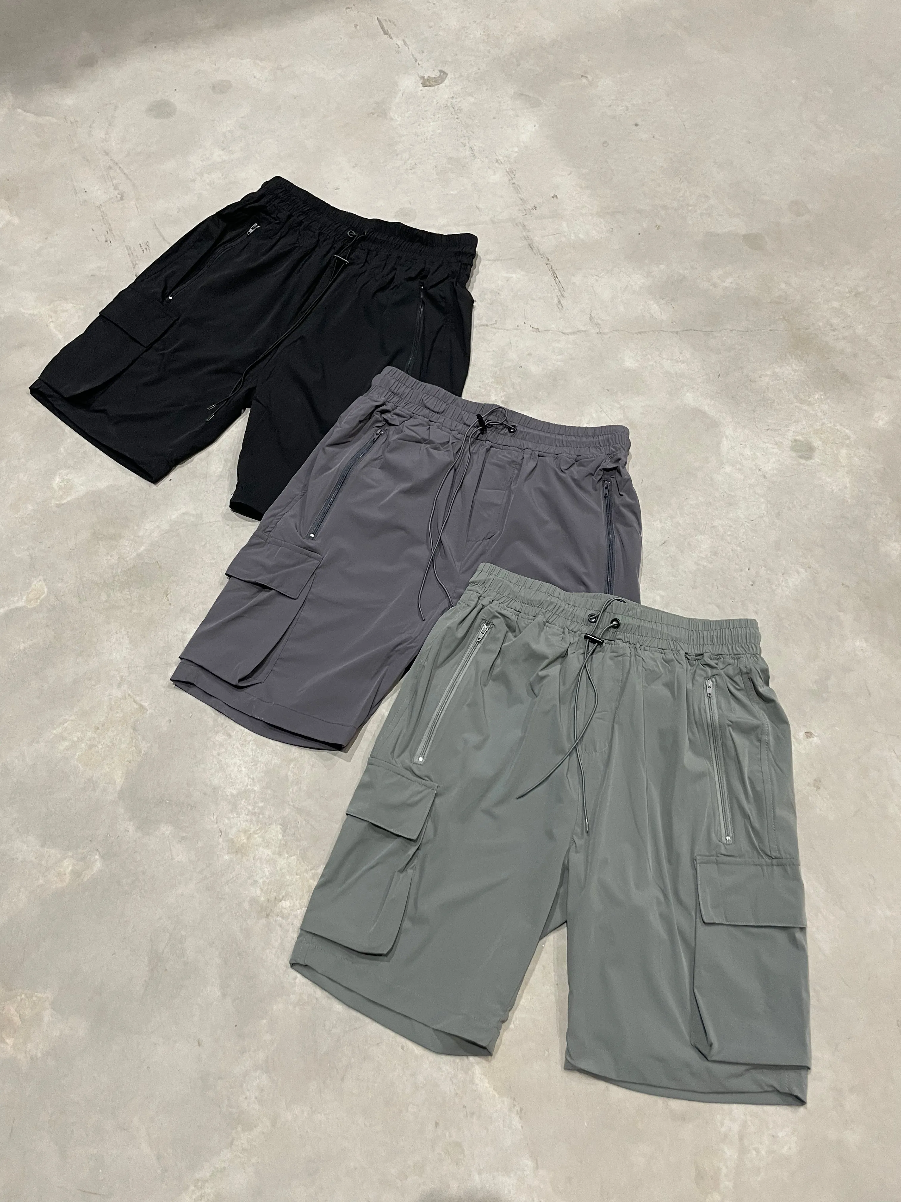 Capo LIGHTWEIGHT Cargo Short - Dark Grey