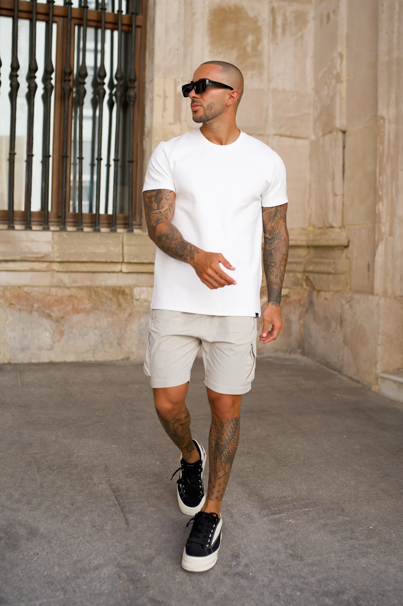 Capo LIGHTWEIGHT Cargo Short - Stone