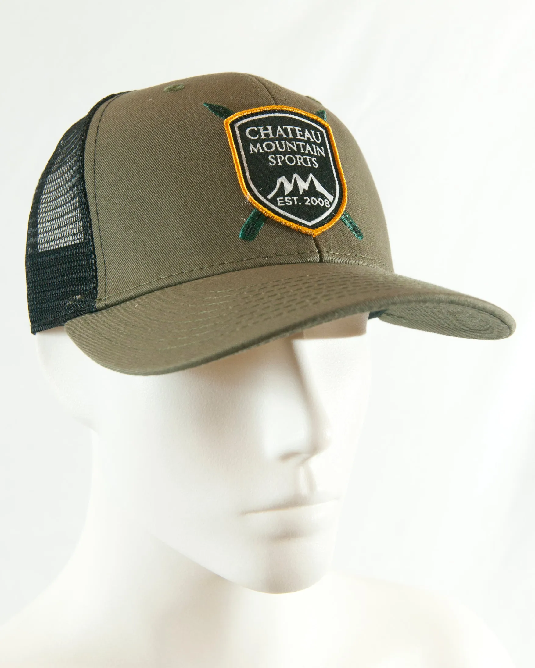 CMS Shield w/Skis Trucker Hat