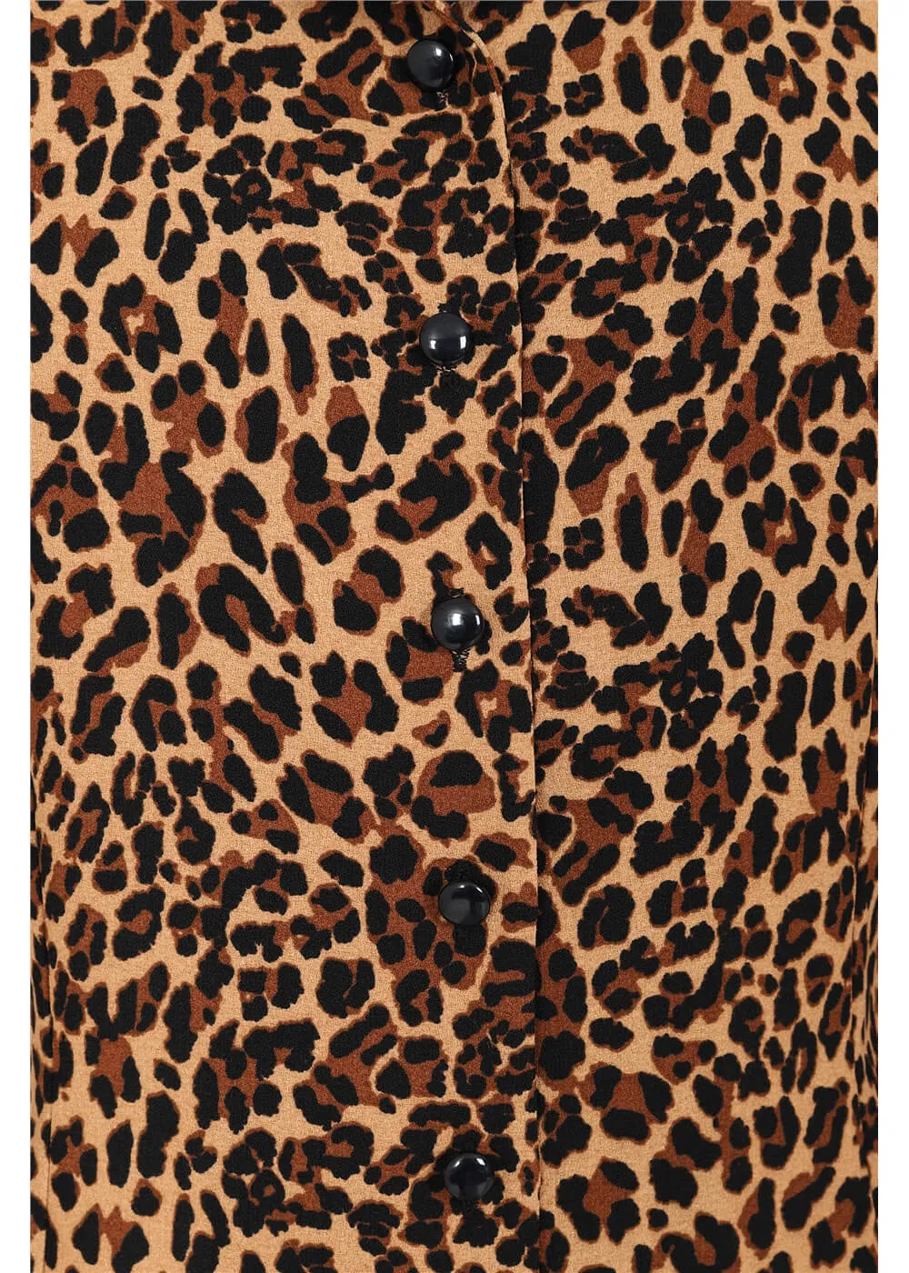 Collectif Jerry Leo 40's Blouse Leopard