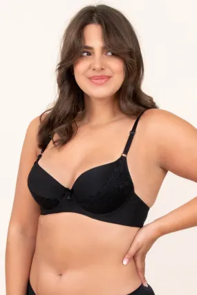 Cozy Zone Bra, Black