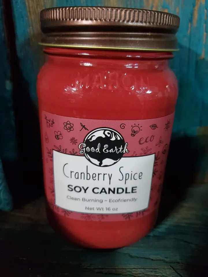 Cranberry Spice Soy Candle