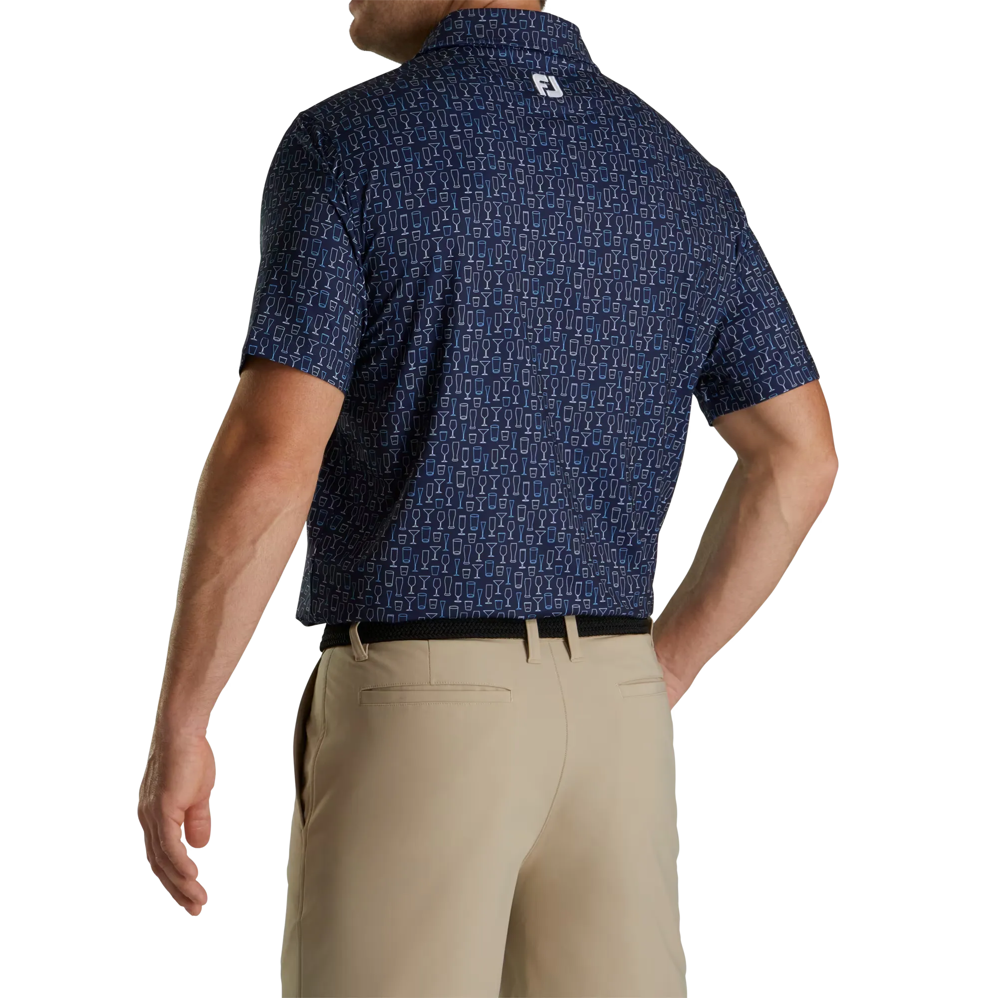 FootJoy Glass Print Polo Shirt