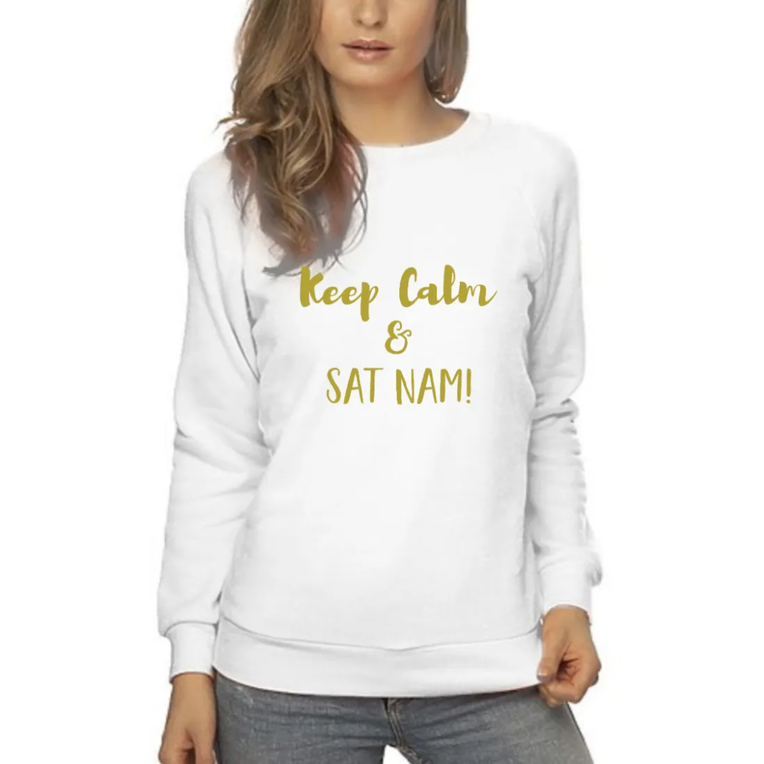 Keep Calm and Sat Nam Eco Blend Fleece