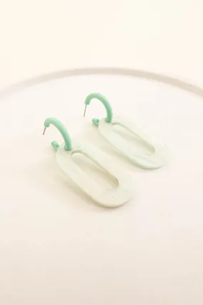 Match Point Earrings, Mint