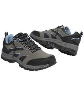 Men's Grey All-Terrain Hiking Shoes