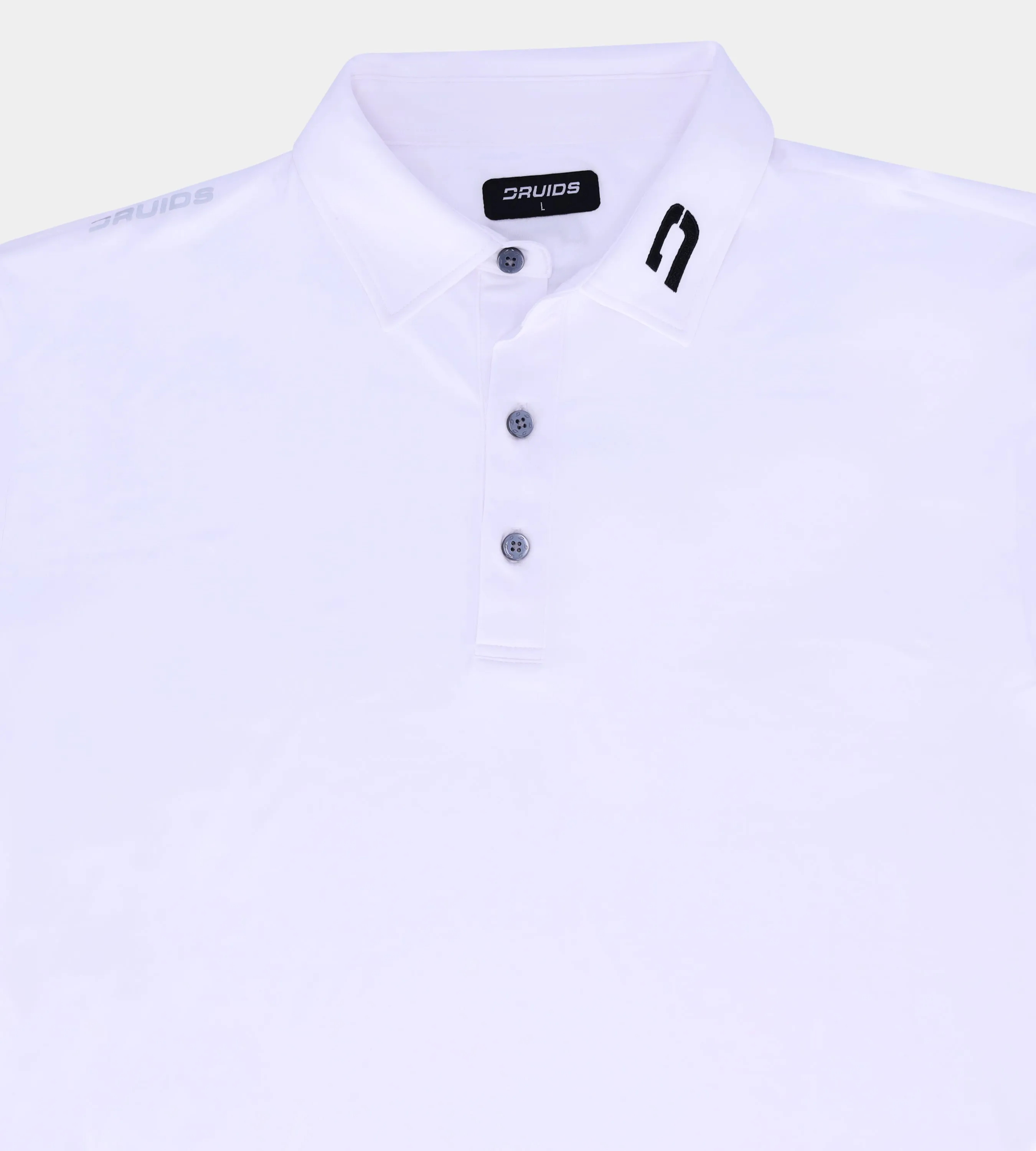 MENS PERFORMANCE GOLF POLO - WHITE