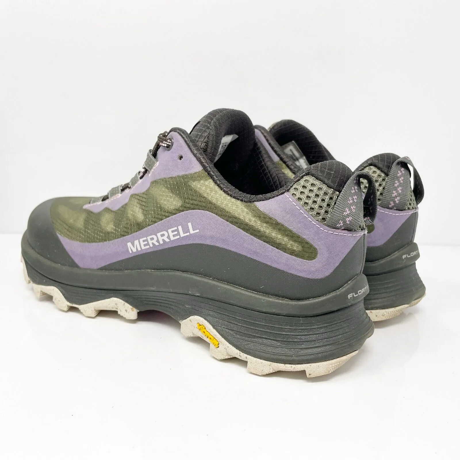 Merrell Womens Moab Speed J135408 Green Hiking Shoes Sneakers Size 8