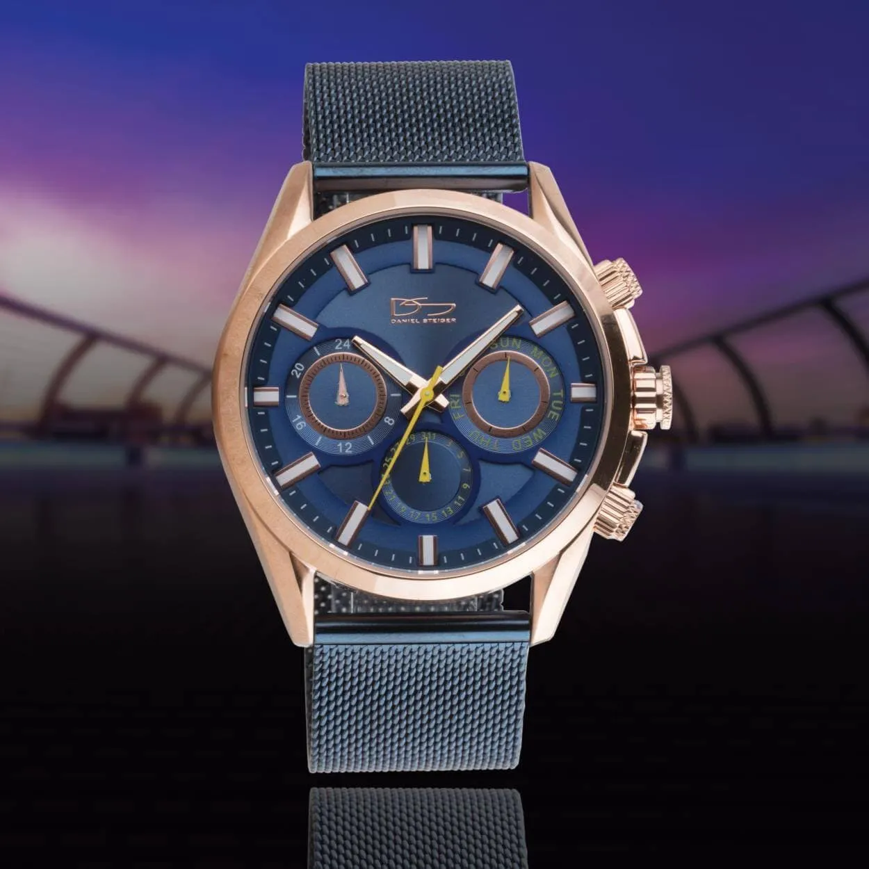 Milanese Sport Blue Watch