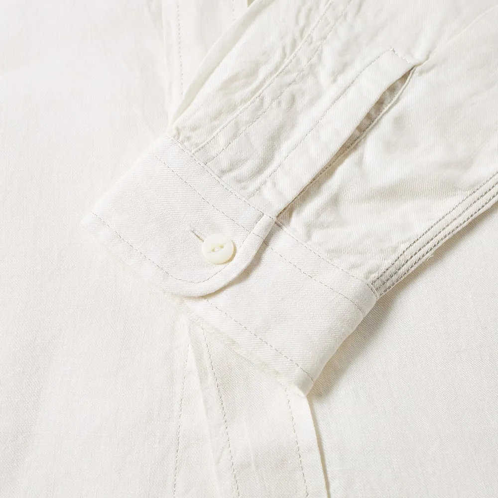 Needles Elbow Patch Work ShirtOff White