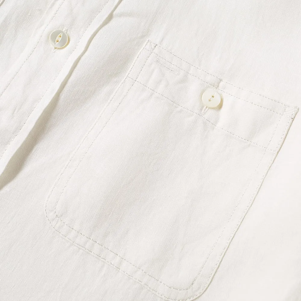 Needles Elbow Patch Work ShirtOff White