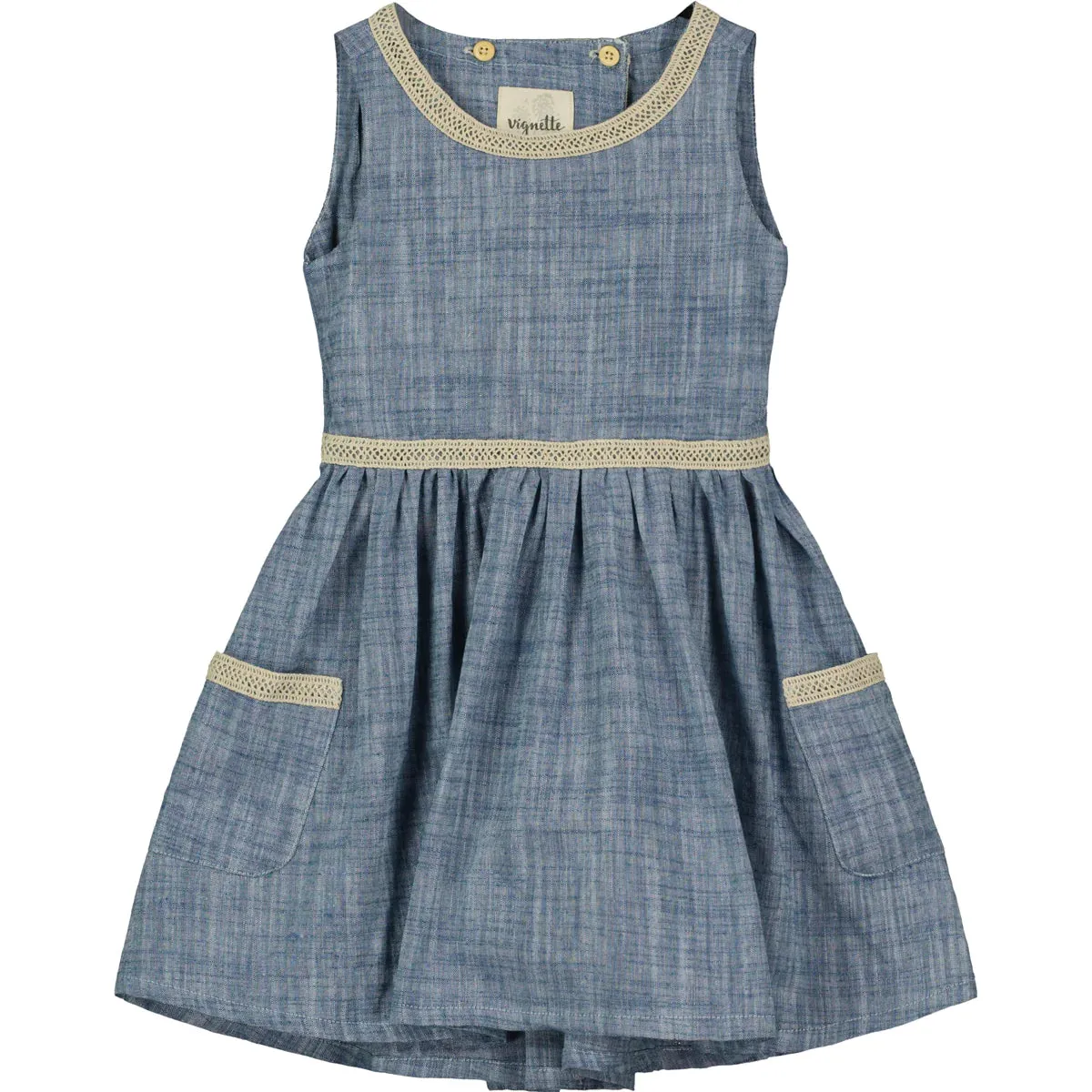 Nina Dress / Chambray