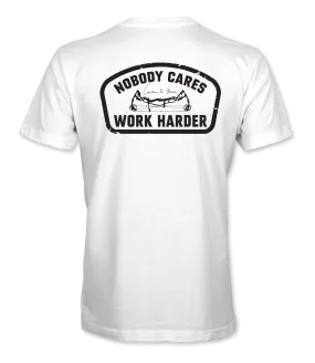 Nobody Cares Work Harder Patch T-Shirt