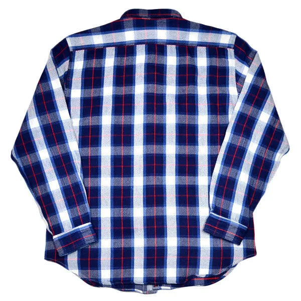 orSlow - 70s Work Shirt - Indigo Check