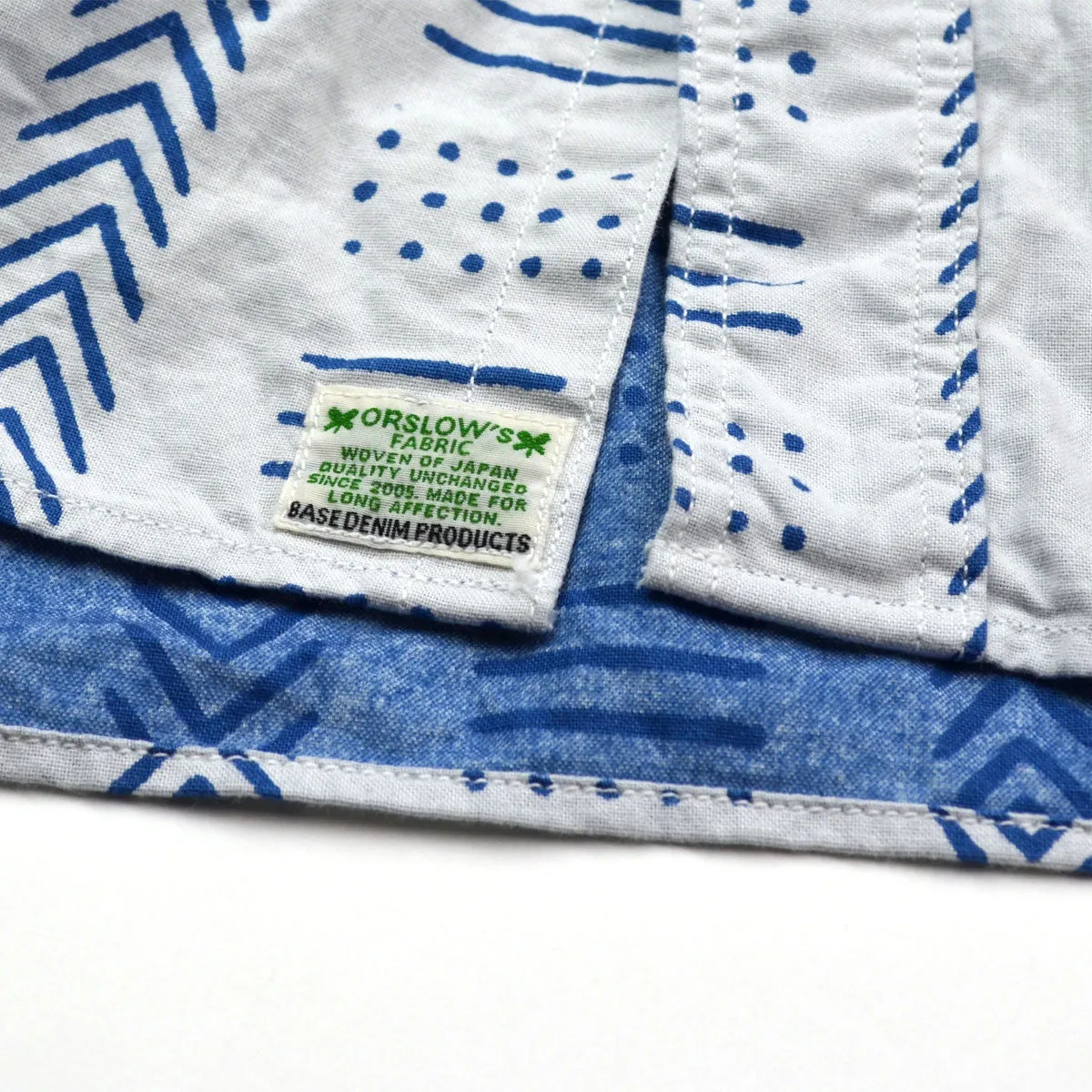 orSlow - Work Shirt - Indigo Africa Print