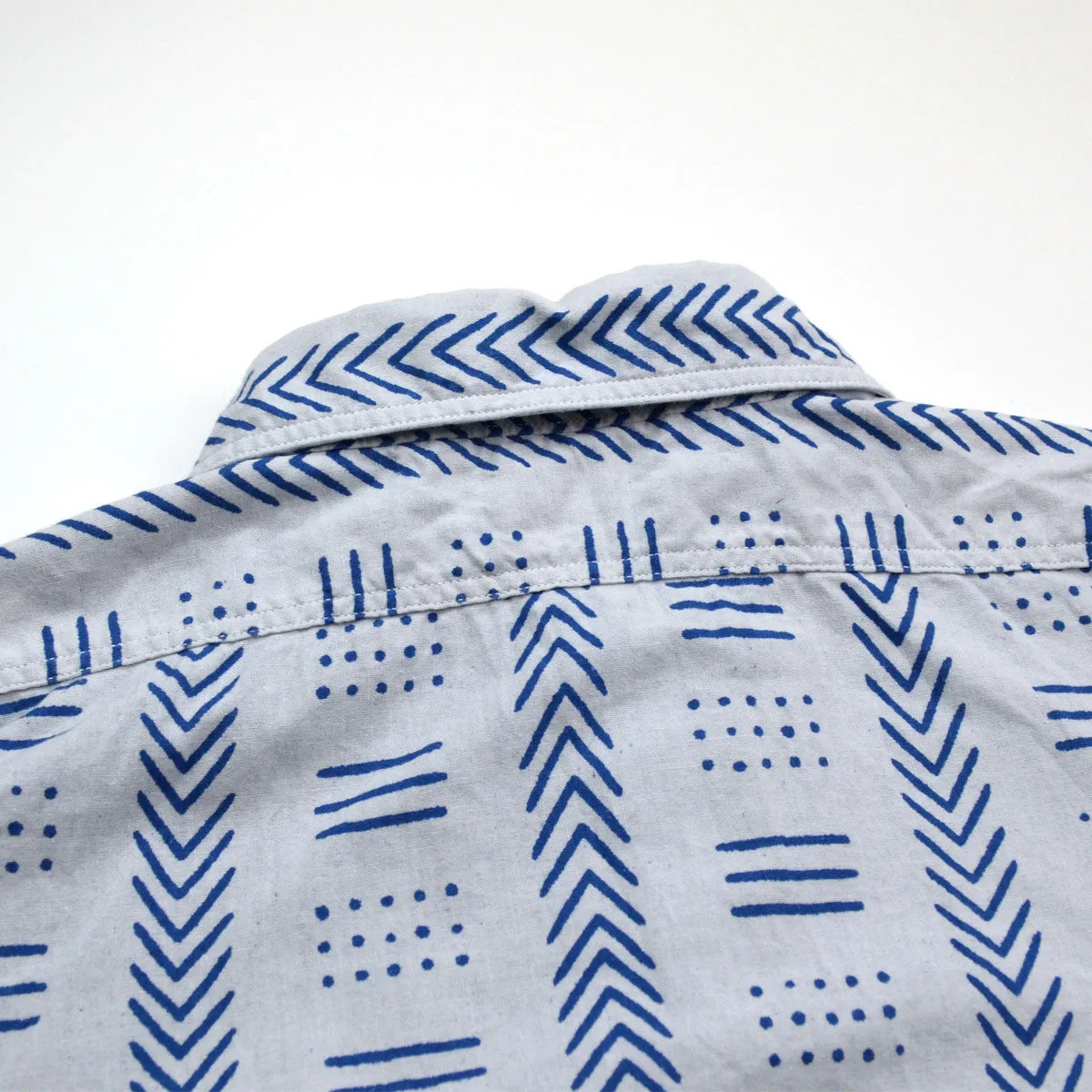 orSlow - Work Shirt - Indigo Africa Print