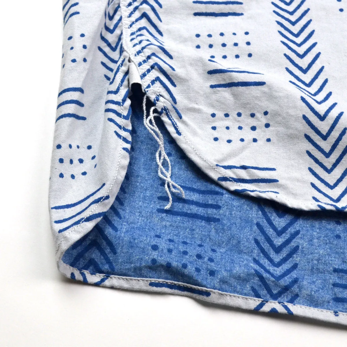 orSlow - Work Shirt - Indigo Africa Print