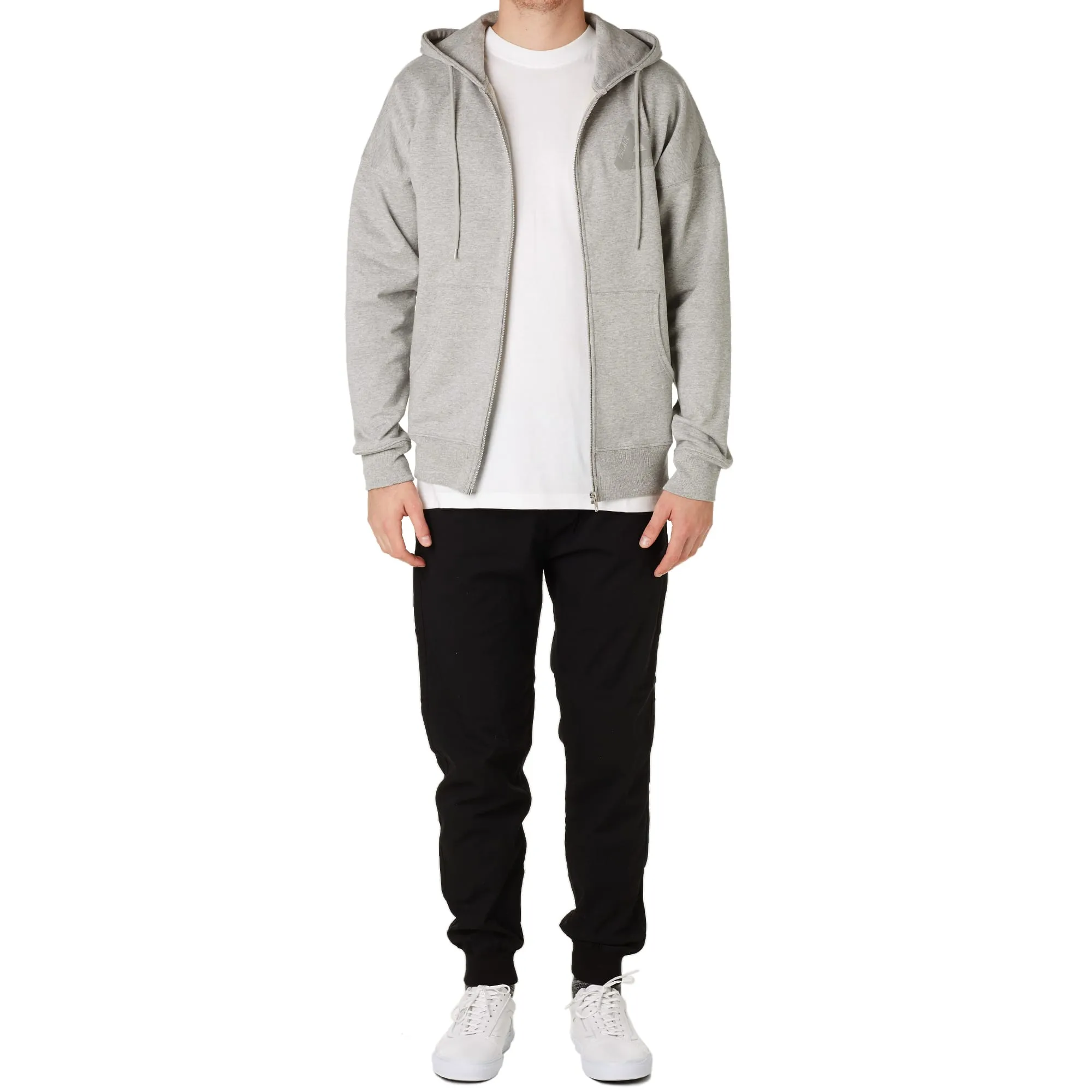 Palace Performance Zip HoodyGrey