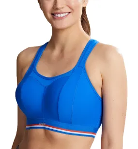 Panache Boundless Racerback Non-Wire Sports Bra (7341R) - Retro Blue