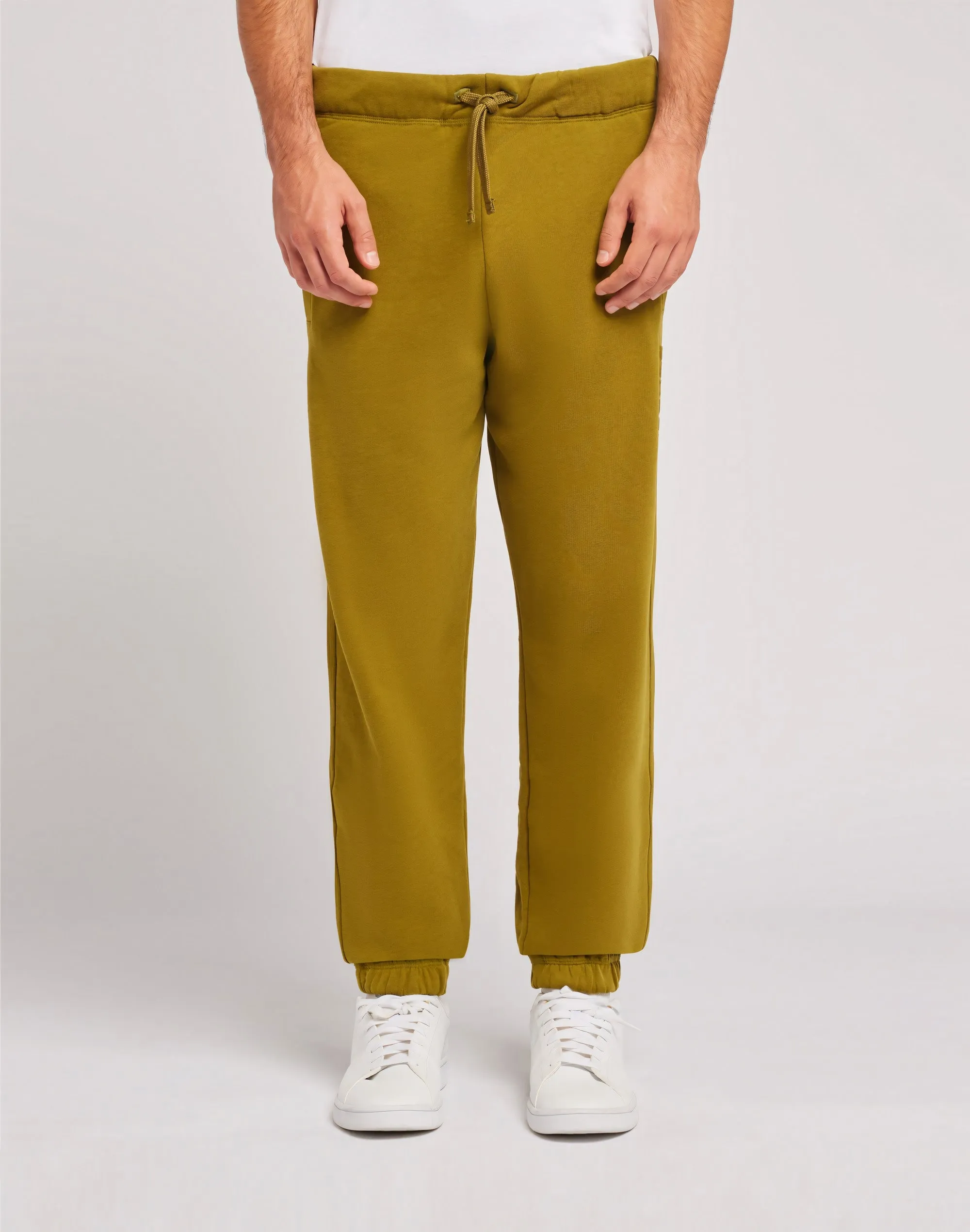 PANTALONI FELPATI ELASTICIZZATI