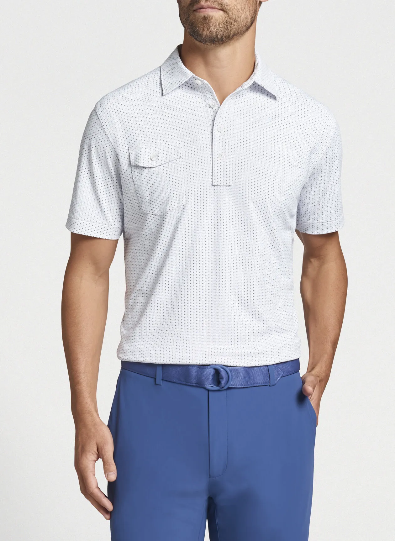 PETER MILLAR Rainbow Performance Jersey Polo