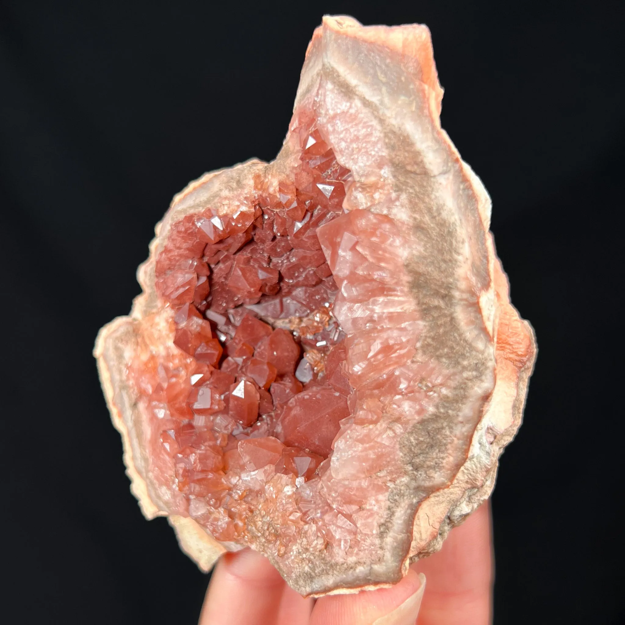 Pink Amethyst Geode