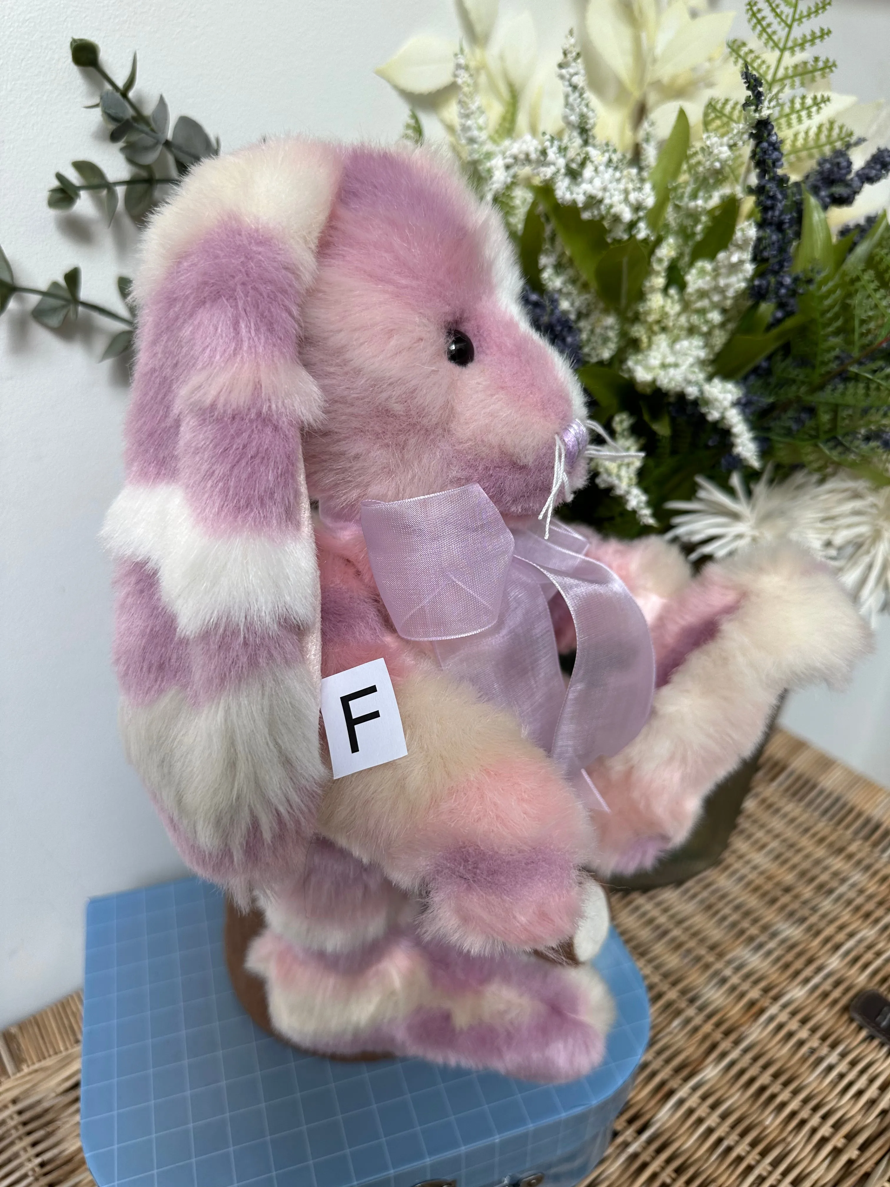 Pink Tulip Charlie Bears 2024 Plush Collection Bunny Rabbit