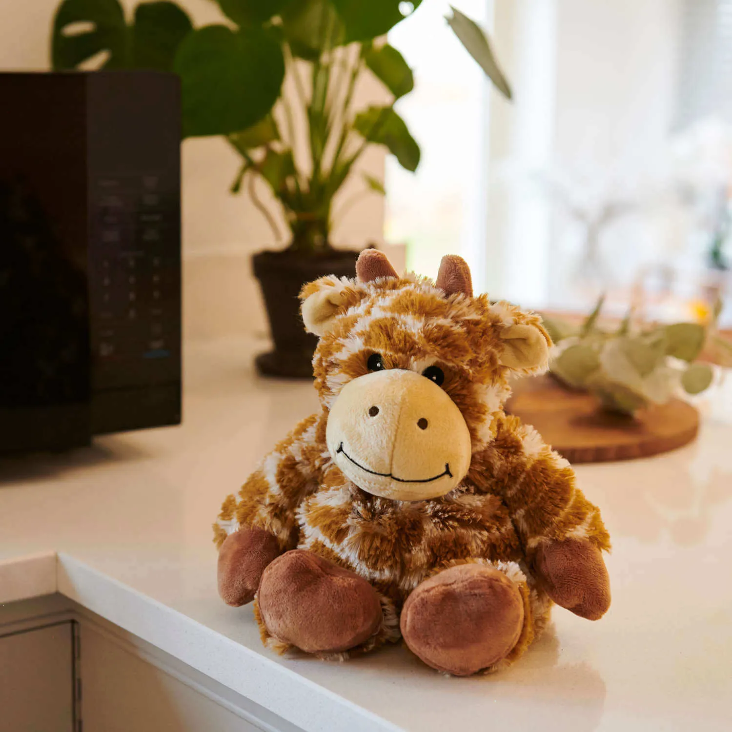 Plush Giraffe Microwavable