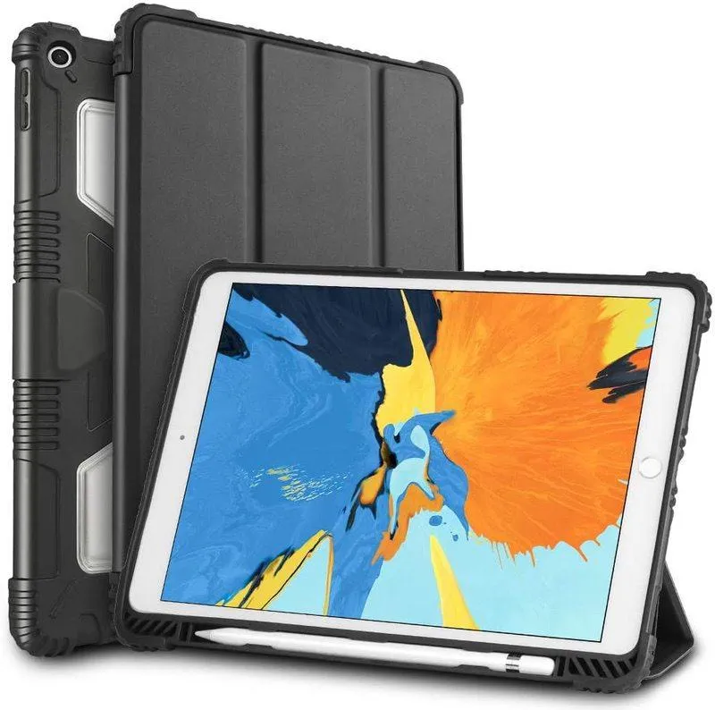 Rugged Smart Cover Kratos Case for iPad 10.2(9th/8th/7th Gen)