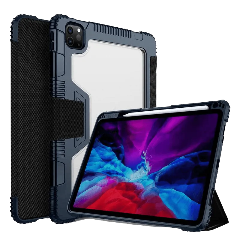 Rugged Smart Cover Kratos Case for iPad Pro 11, (2nd & 1st Gen)