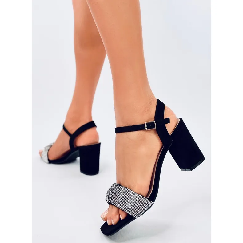 Sandals on high heels Dash Black