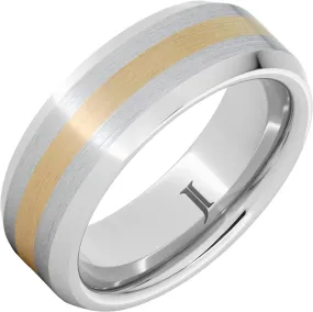 Serinium 14K Yellow Gold Inlay Ring