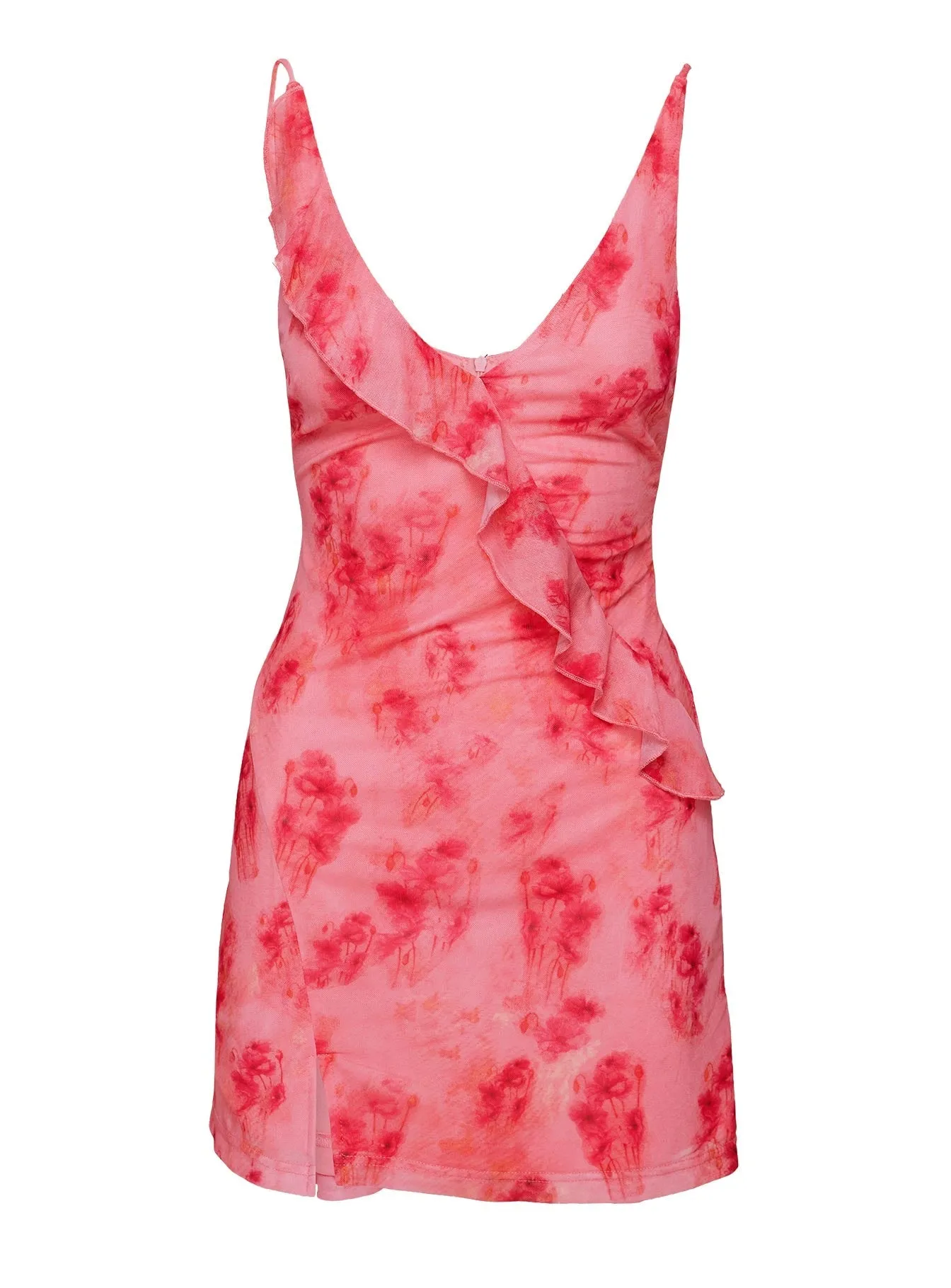 Singleton Mini Dress Pink Floral