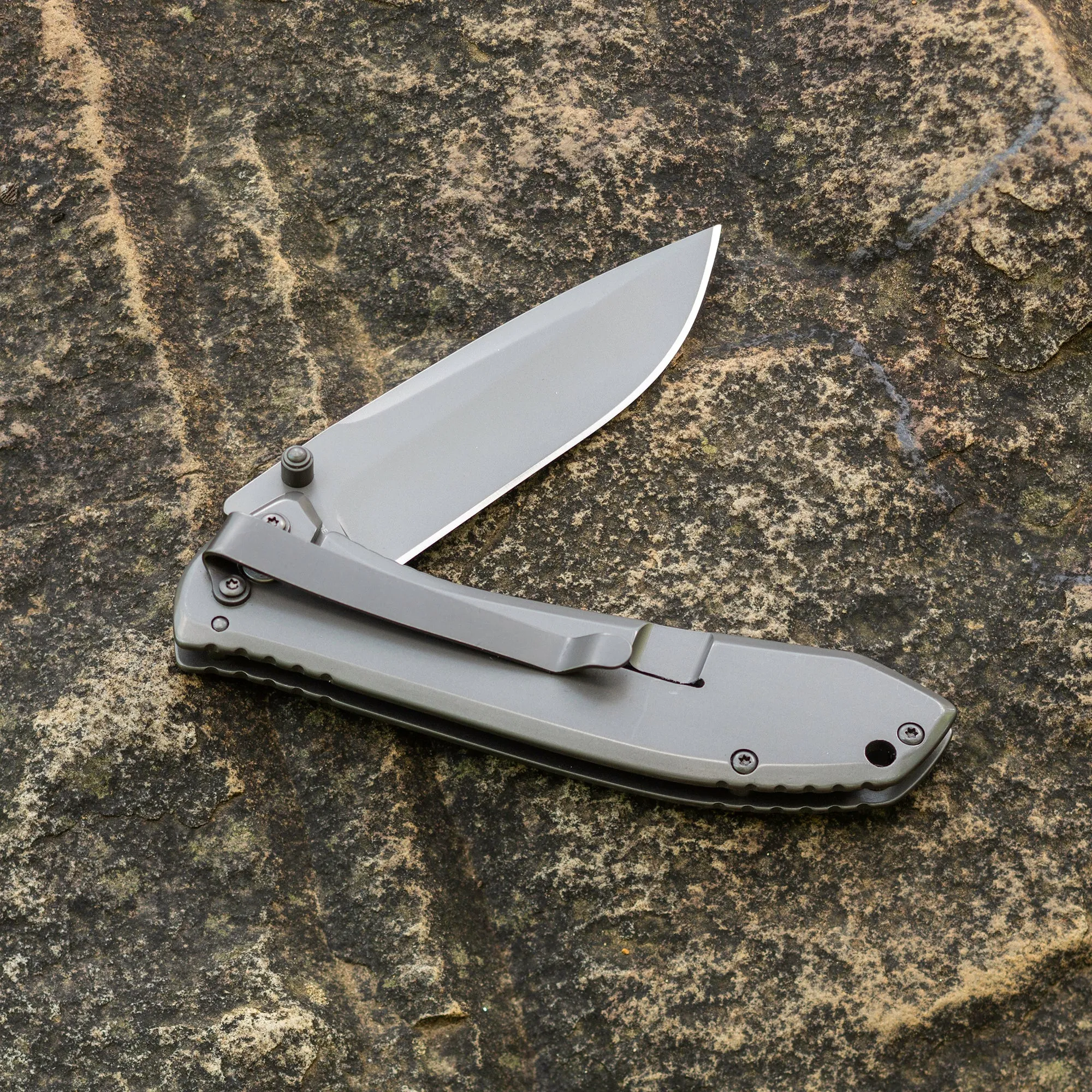 Smith's Titania II Knife 3.5 Blade Titanium