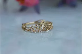 Tiara Diamond Ring