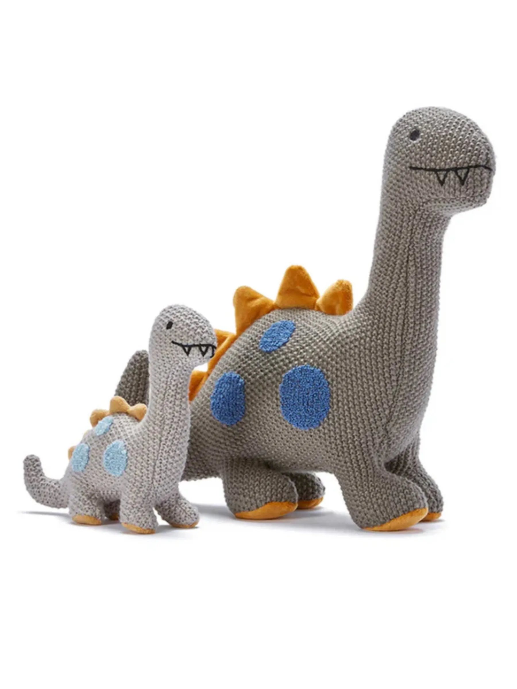 Two Piece Dinky Dino Set Otto & Otis