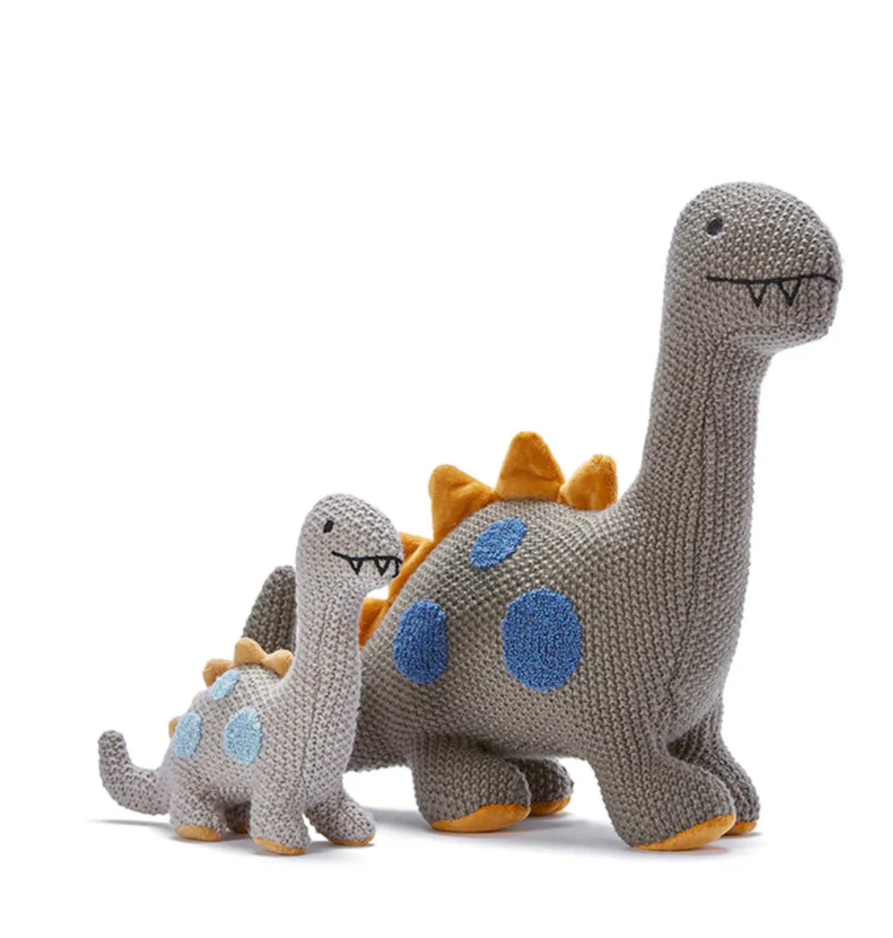 Two Piece Dinky Dino Set Otto & Otis