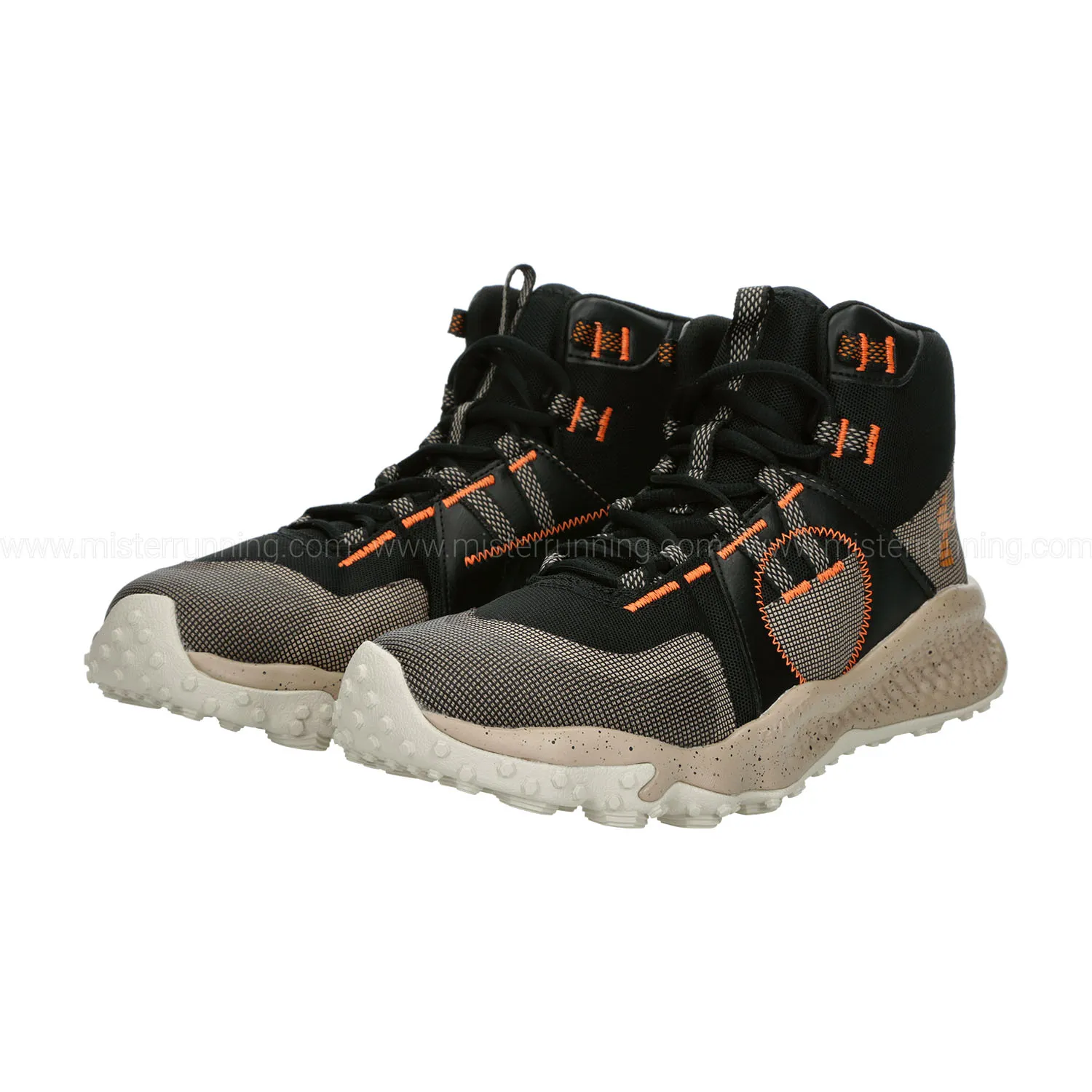 Under Armour Charged Maven Trek  Black/Sahara/Honey Orange