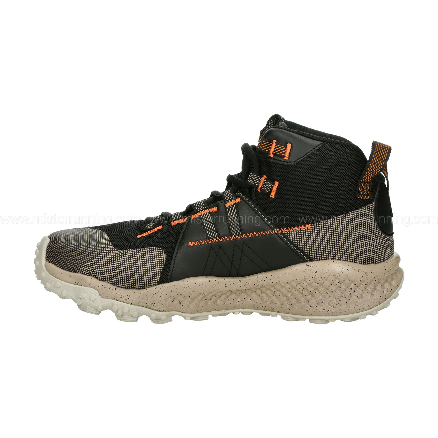 Under Armour Charged Maven Trek  Black/Sahara/Honey Orange