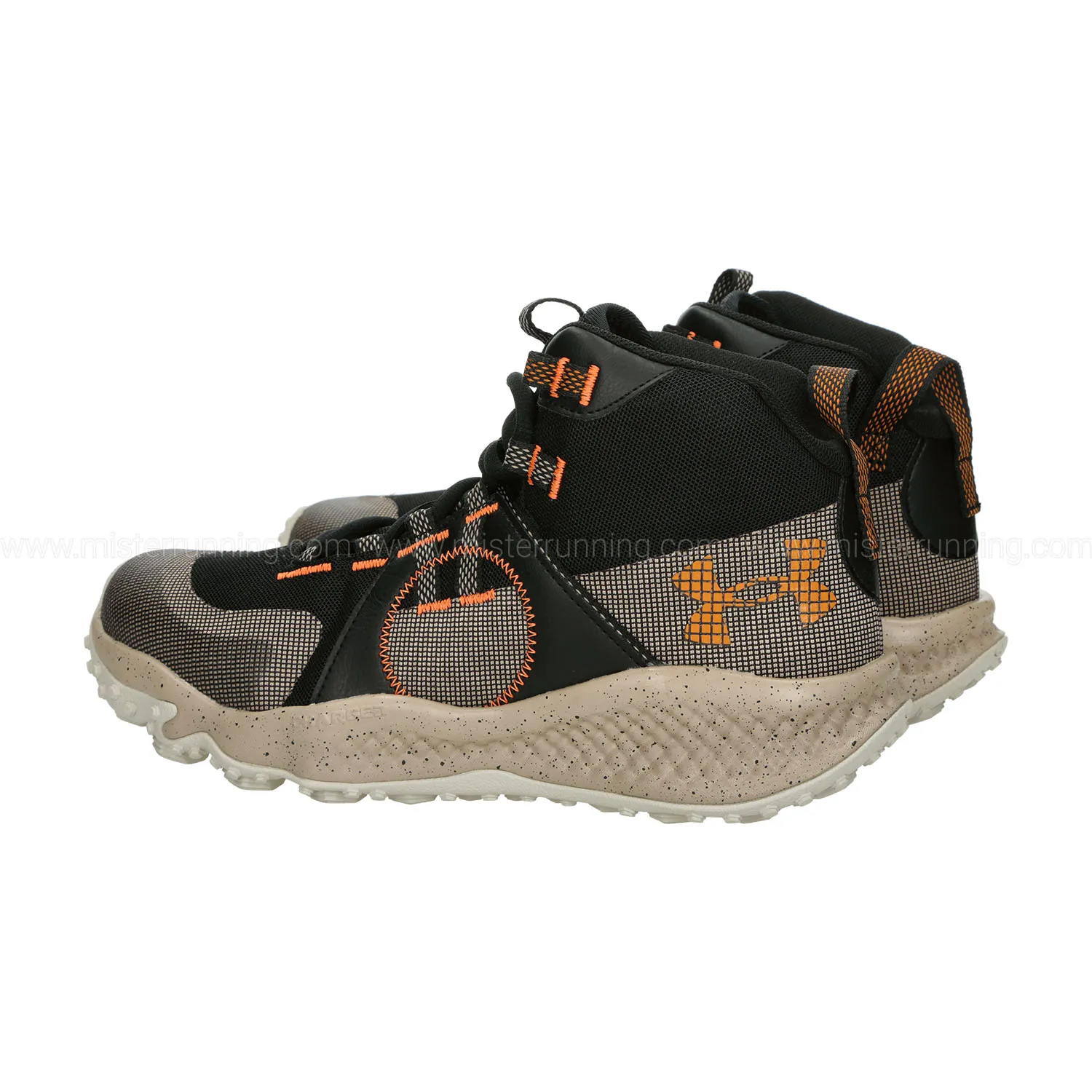 Under Armour Charged Maven Trek  Black/Sahara/Honey Orange